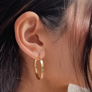 (3 for $60) New Henri Girl Hoop Earrings